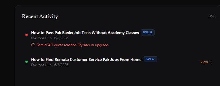 Error In Auto Posting